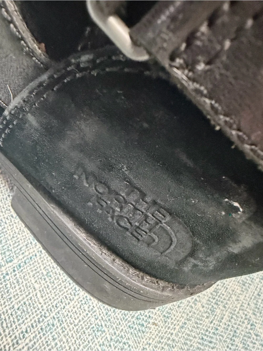 The North Face Black Suede Knee-High Winter Boots